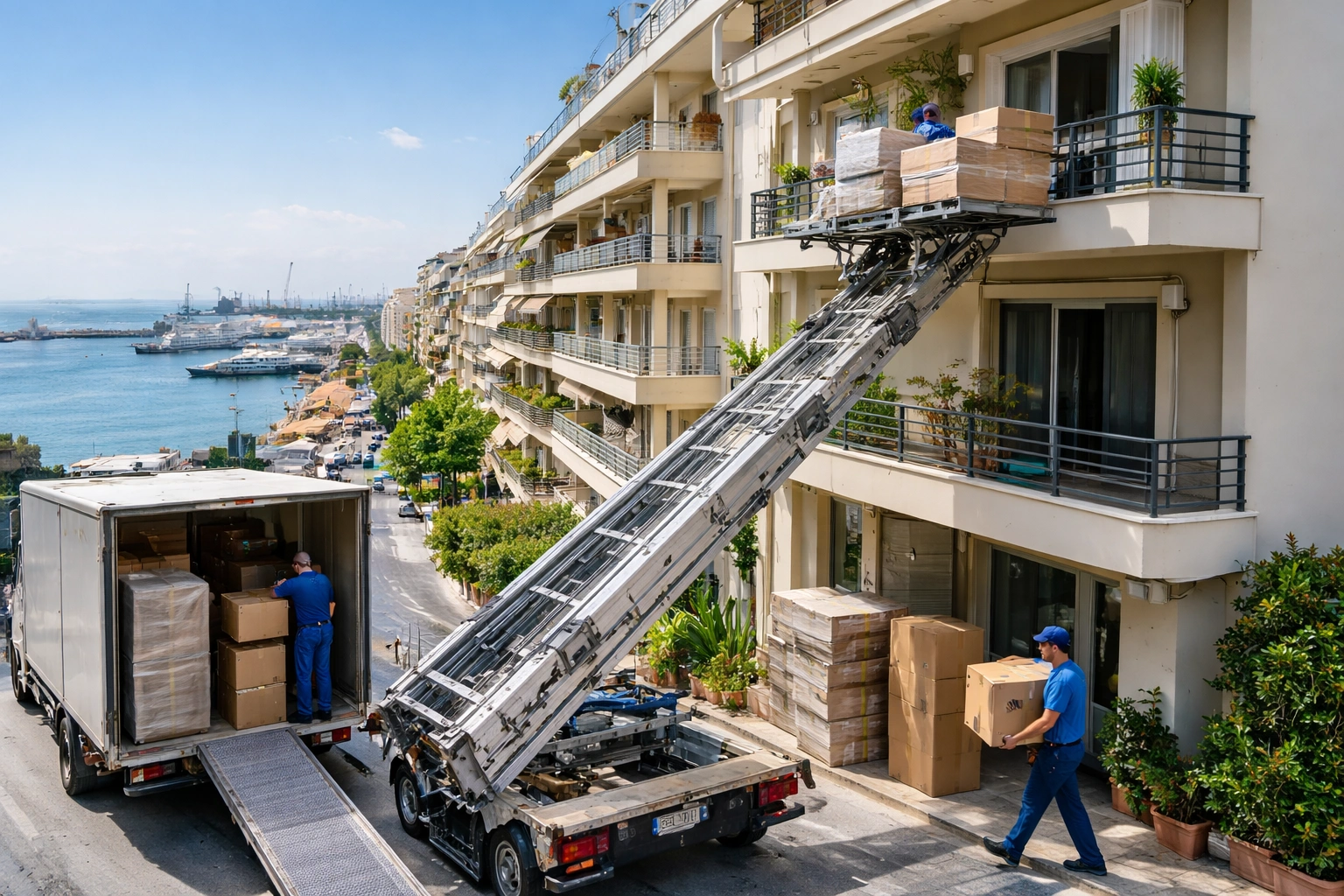 Μετακόμιση με Αναβατόριο Πειραιάς